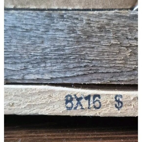 Handmade Primitive Framed Snowman Trio with Snowflakes Snow Picture Decor NEW - Picture 6 of 6